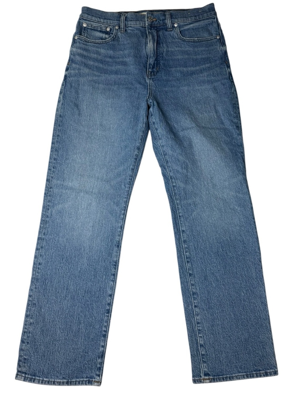 Madewell 90s Straight Jeans Size 30 High Rise Blue Denim